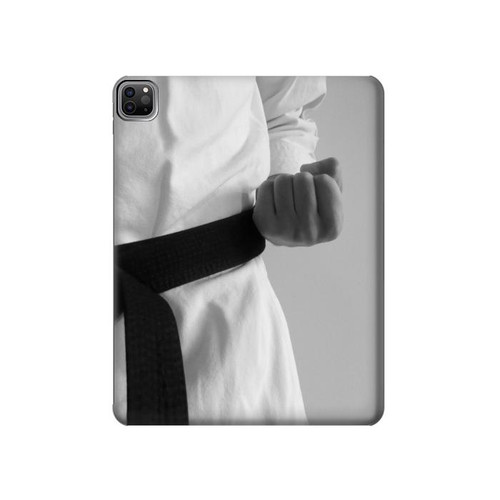 S1931 Black Belt Karate Hard Case For iPad Pro 12.9 (2022,2021,2020,2018, 3rd, 4th, 5th, 6th)