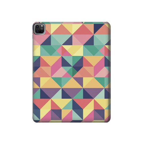 S2379 Variation Pattern Hard Case For iPad Pro 12.9 (2022, 2021, 2020, 2018), Air 13 (2024)