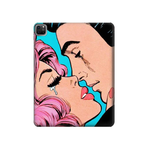 S3469 Pop Art Hard Case For iPad Pro 12.9 (2022, 2021, 2020, 2018), Air 13 (2024)