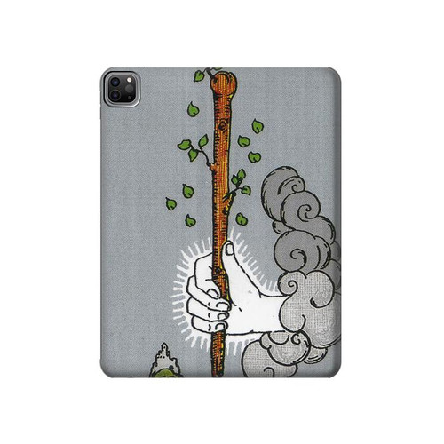 S3723 Tarot Card Age of Wands Hard Case For iPad Pro 12.9 (2022, 2021, 2020, 2018), iPad Air 13 (2025, 2024)
