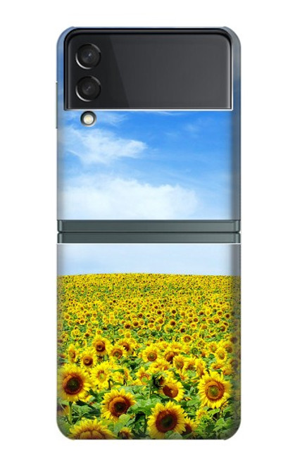 S0232 Sunflower Case For Samsung Galaxy Z Flip 3 5G