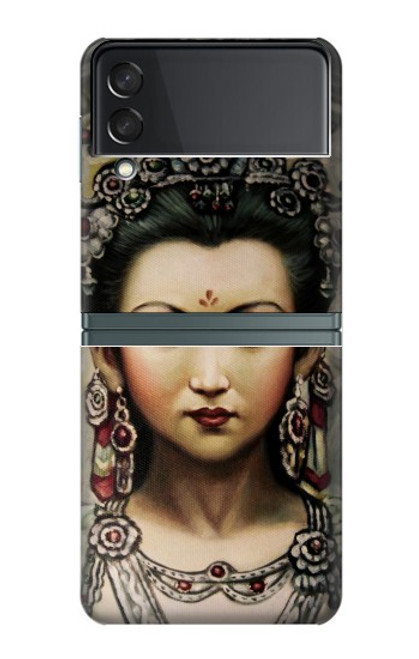 S0681 Guan Yin Case For Samsung Galaxy Z Flip 3 5G