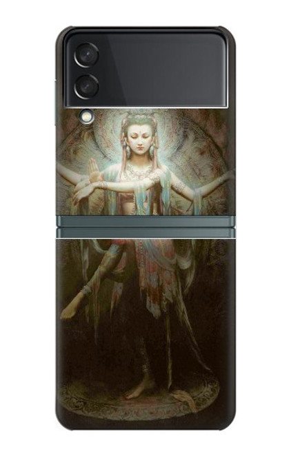 S0787 Guan Yin Case For Samsung Galaxy Z Flip 3 5G