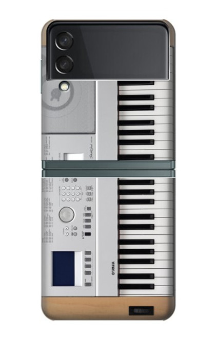 S0891 Keyboard Digital Piano Case For Samsung Galaxy Z Flip 3 5G