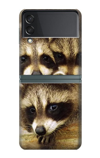 S0977 Baby Raccoons Case For Samsung Galaxy Z Flip 3 5G