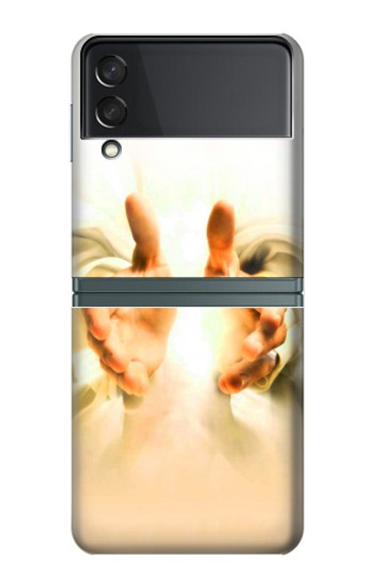 S2546 Hand of God Heaven Case For Samsung Galaxy Z Flip 3 5G