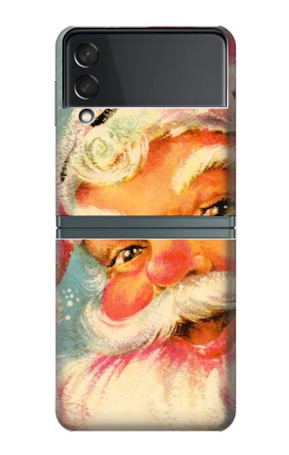 S2840 Christmas Vintage Santa Case For Samsung Galaxy Z Flip 3 5G
