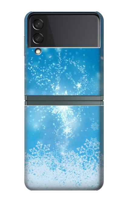 S2923 Frozen Snow Spell Magic Case For Samsung Galaxy Z Flip 3 5G
