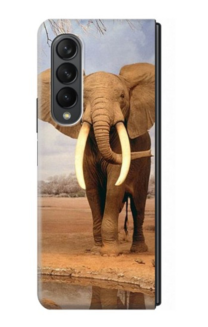 S0310 African Elephant Case For Samsung Galaxy Z Fold 3 5G