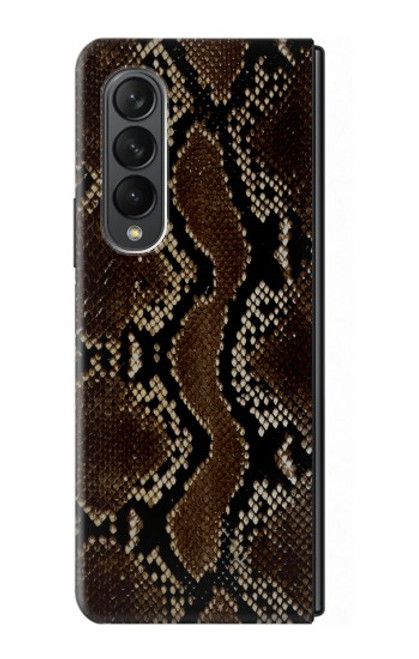 S0553 Snake Skin Case For Samsung Galaxy Z Fold 3 5G