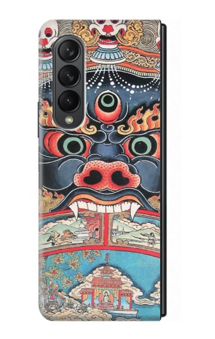 S0572 Tibet Art Case For Samsung Galaxy Z Fold 3 5G