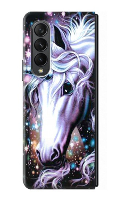 S0749 Unicorn Horse Case For Samsung Galaxy Z Fold 3 5G