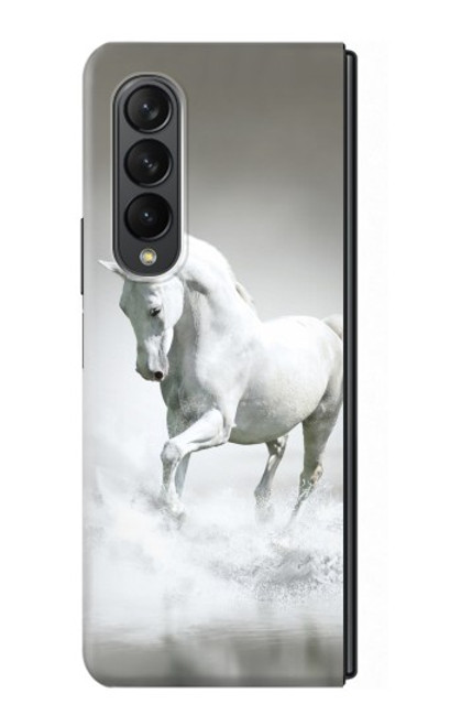 S0932 White Horse Case For Samsung Galaxy Z Fold 3 5G