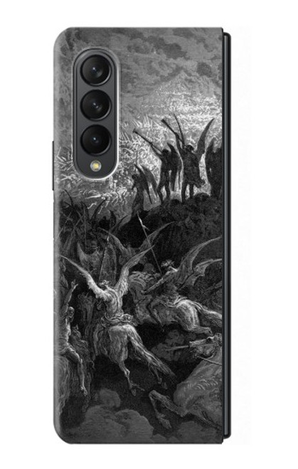 S1026 Gustave Dore Paradise Lost Case For Samsung Galaxy Z Fold 3 5G