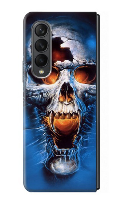 S1462 Vampire Skull Case For Samsung Galaxy Z Fold 3 5G