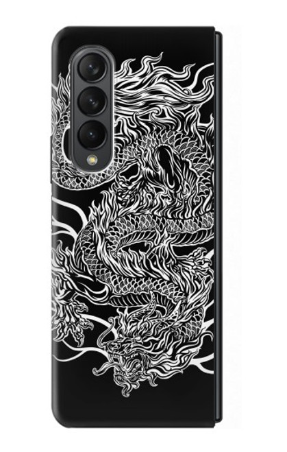 S1943 Dragon Tattoo Case For Samsung Galaxy Z Fold 3 5G