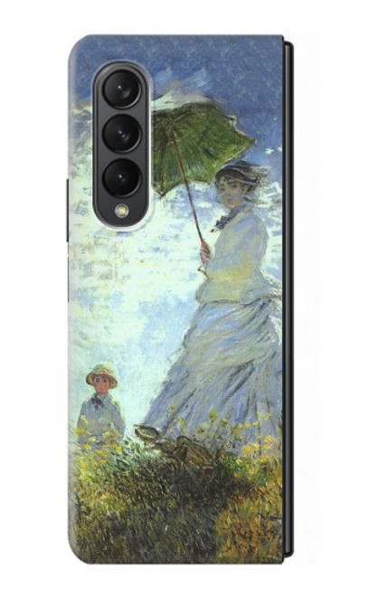 S2415 Claude Monet Woman with a Parasol Case For Samsung Galaxy Z Fold 3 5G