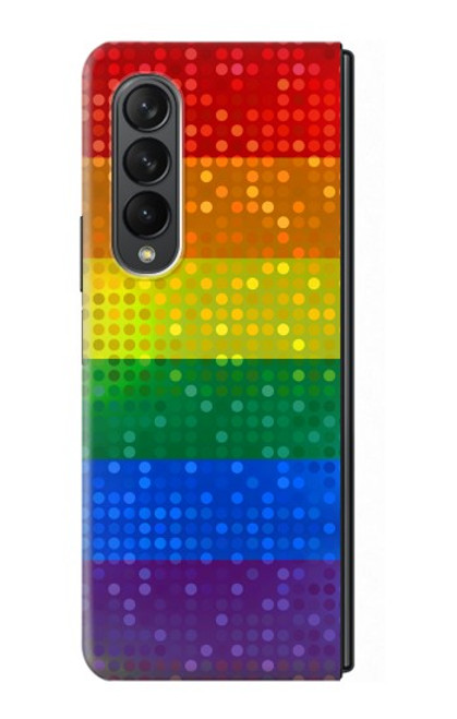 S2683 Rainbow LGBT Pride Flag Case For Samsung Galaxy Z Fold 3 5G