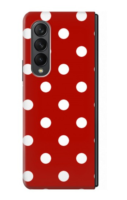 S2951 Red Polka Dots Case For Samsung Galaxy Z Fold 3 5G