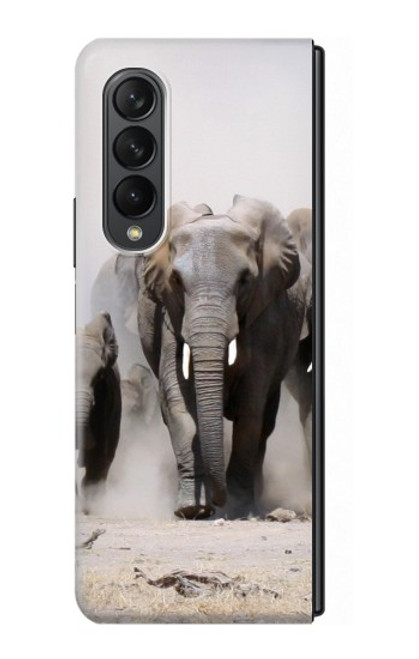 S3142 African Elephant Case For Samsung Galaxy Z Fold 3 5G