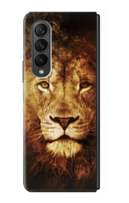 S3182 Lion Case For Samsung Galaxy Z Fold 3 5G