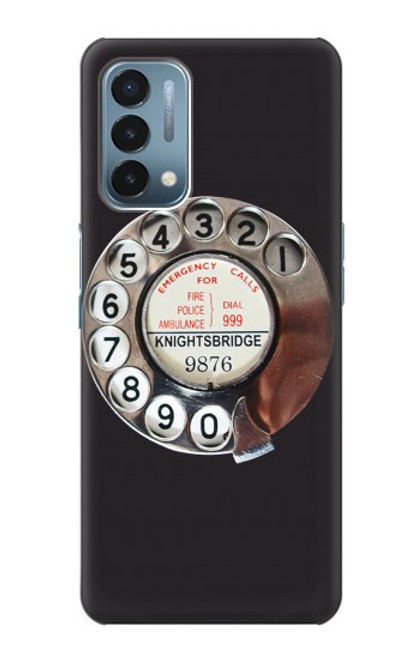 S0059 Retro Rotary Phone Dial On Case For OnePlus Nord N200 5G