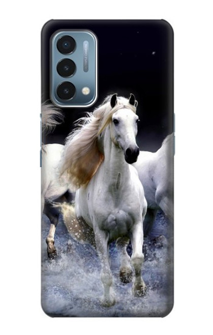 S0246 White Horse Case For OnePlus Nord N200 5G