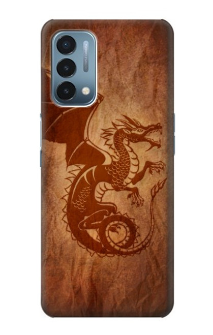 S3086 Red Dragon Tattoo Case For OnePlus Nord N200 5G