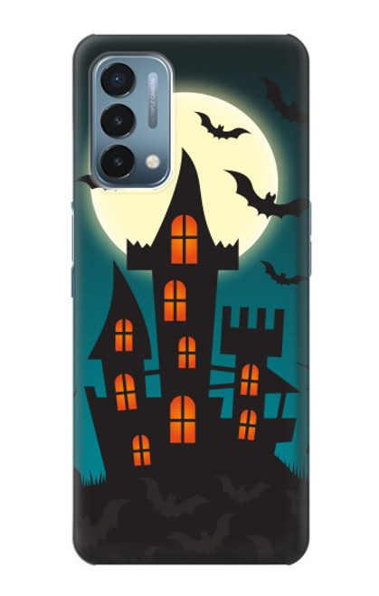 S3268 Halloween Festival Castle Case For OnePlus Nord N200 5G