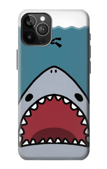 S3825 Cartoon Shark Sea Diving Case For iPhone 12 Pro Max