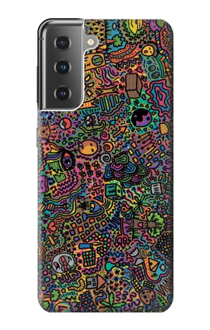 S3815 Psychedelic Art Case For Samsung Galaxy S21 Plus 5G, Galaxy S21+ 5G