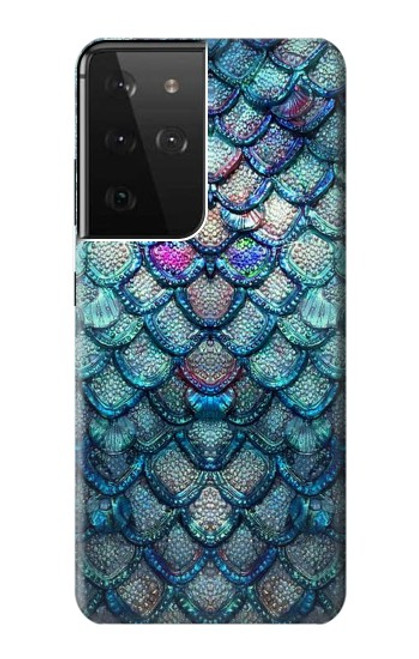 S3809 Mermaid Fish Scale Case For Samsung Galaxy S21 Ultra 5G