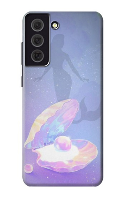 S3823 Beauty Pearl Mermaid Case For Samsung Galaxy S21 FE 5G