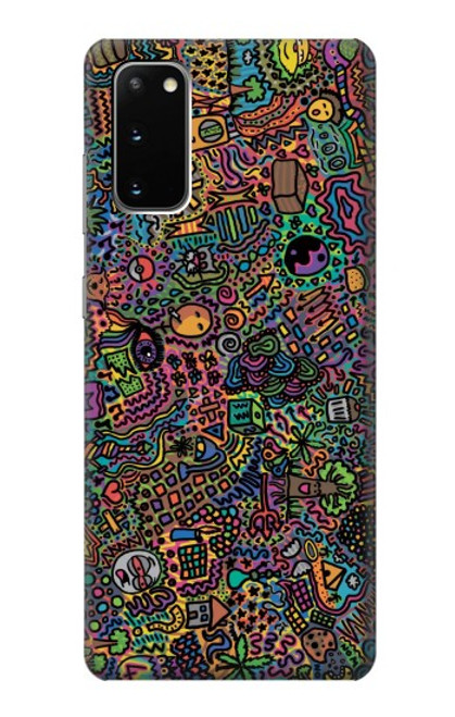 S3815 Psychedelic Art Case For Samsung Galaxy S20