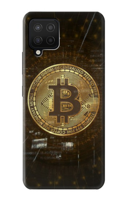 S3798 Cryptocurrency Bitcoin Case For Samsung Galaxy A12