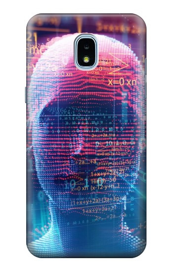 S3800 Digital Human Face Case For Samsung Galaxy J3 (2018), J3 Star, J3 V 3rd Gen, J3 Orbit, J3 Achieve, Express Prime 3, Amp Prime 3