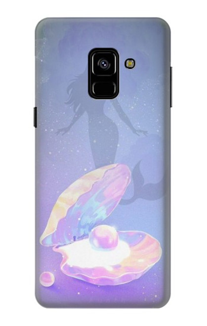 S3823 Beauty Pearl Mermaid Case For Samsung Galaxy A8 (2018)