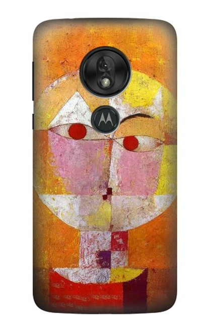 S3811 Paul Klee Senecio Man Head Case For Motorola Moto G7 Play