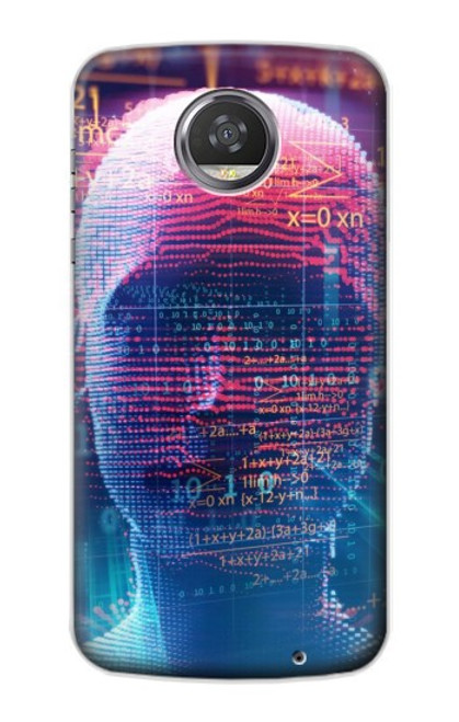 S3800 Digital Human Face Case For Motorola Moto Z2 Play, Z2 Force