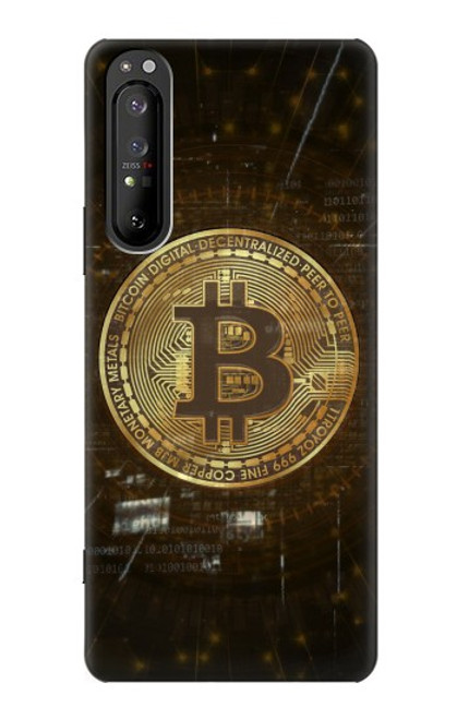 S3798 Cryptocurrency Bitcoin Case For Sony Xperia 1 II