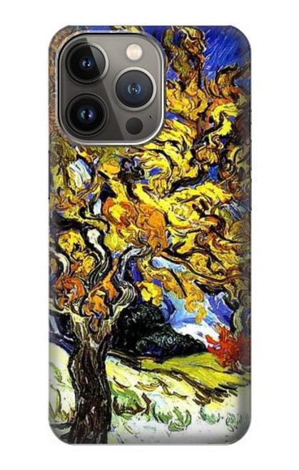 S0902 Mulberry Tree Van Gogh Case For iPhone 13 Pro