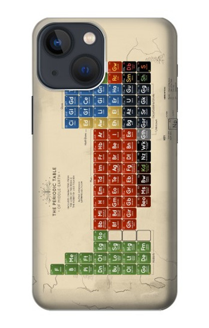 S1695 The Periodic Table of Middle Earth Case For iPhone 13 mini