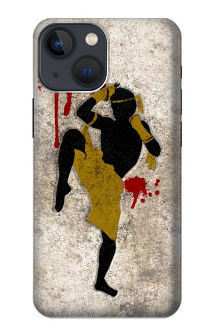 S2635 Muay Thai Kickboxing Fight Blood Case For iPhone 13 mini