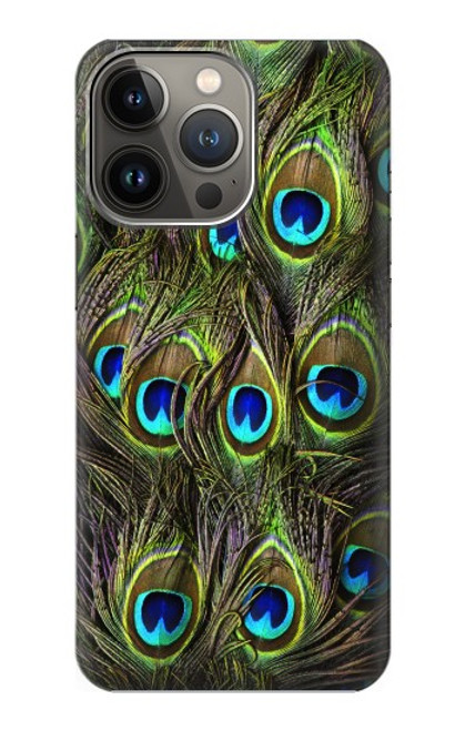 S1965 Peacock Feather Case For iPhone 13 Pro Max