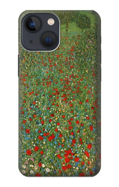 S2872 Gustav Klimt Poppy Field Case For iPhone 13