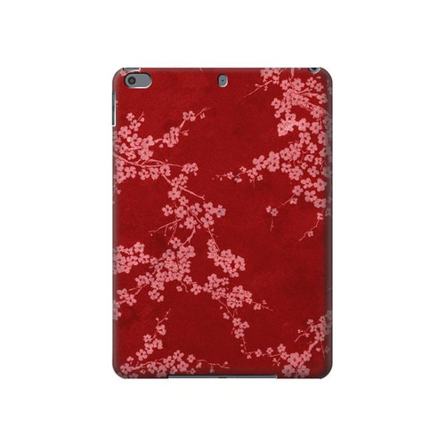 S3817 Red Floral Cherry blossom Pattern Hard Case For iPad Pro 10.5, iPad Air (2019, 3rd)