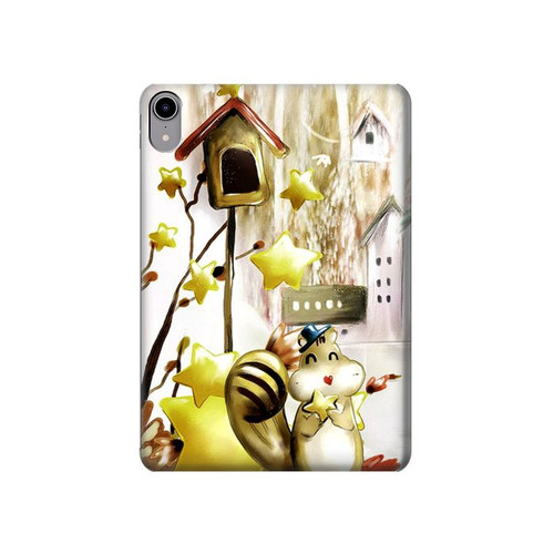 S0109 Cute Squirrel Cartoon Hard Case For iPad mini 6, iPad mini (2021)