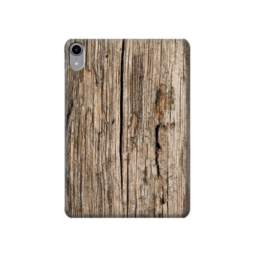 S0600 Wood Graphic Printed Hard Case For iPad mini 6, iPad mini (2021)