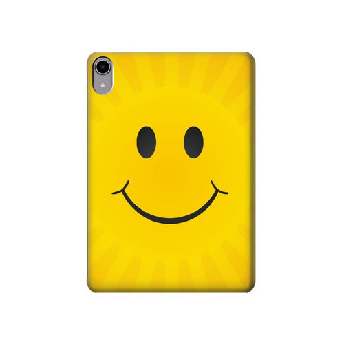 S1146 Yellow Sun Smile Hard Case For iPad mini 6, iPad mini (2021)