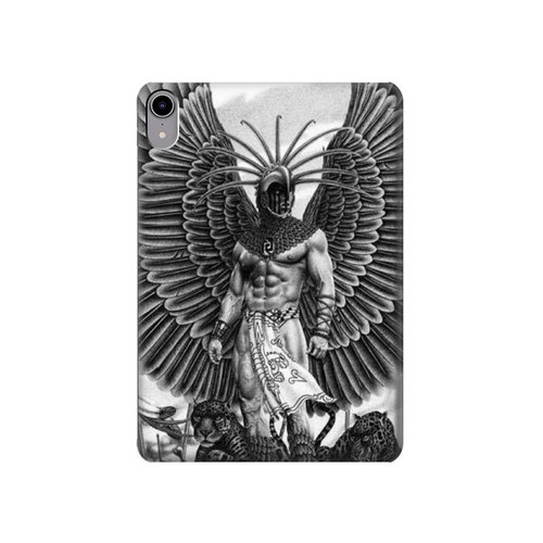 S1235 Aztec Warrior Hard Case For iPad mini 6, iPad mini (2021)